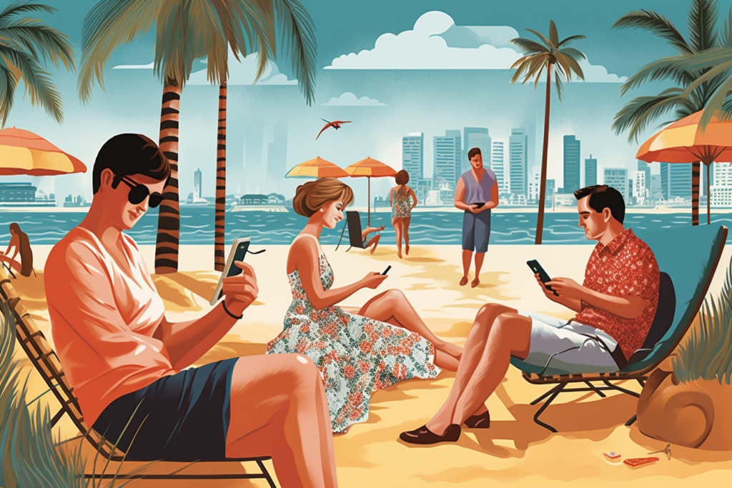 Telefonieren im Urlaub