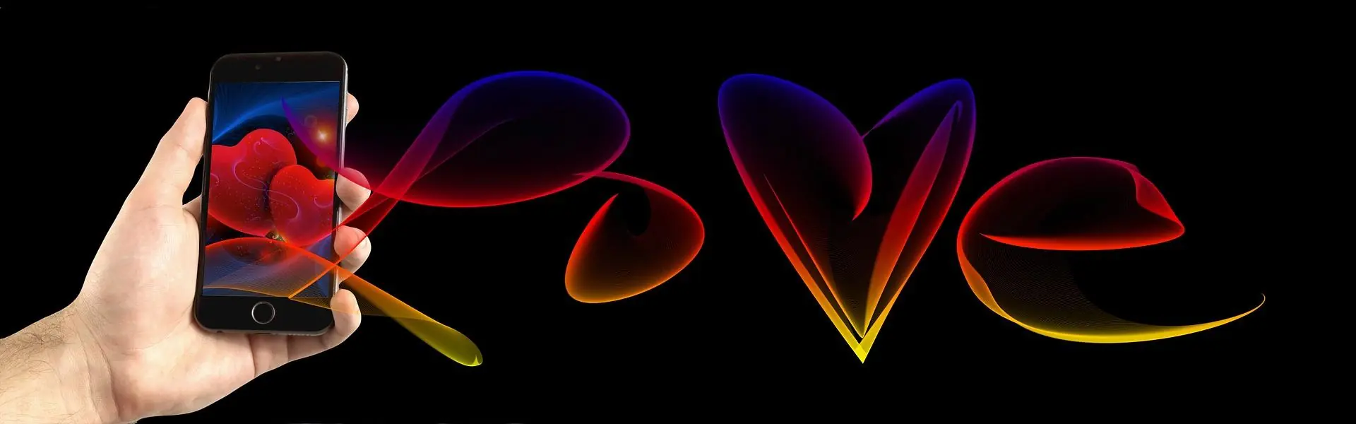 Handy Liebe Bild